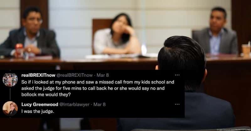 He mansplained phone use etiquette. It turned out she was a judge.