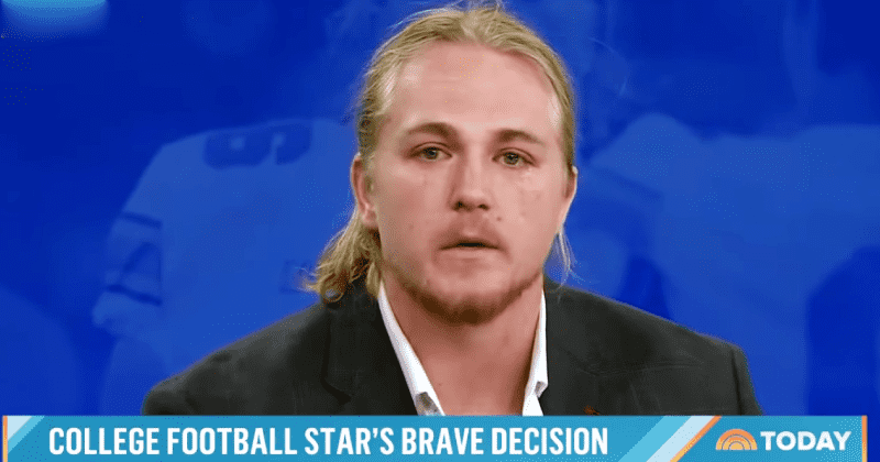 Football player quits citing mental health, sends a message of hope to those battling depression