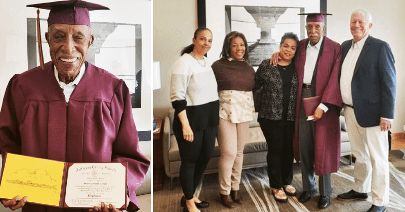 101-year-old man fulfills dream, receives high school diploma after 80 years