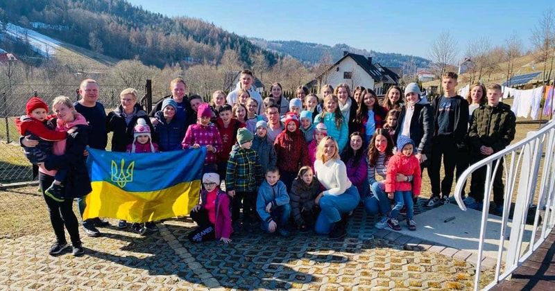 After finding adoptive daughter in Ukraine, mom travels across the world to help 31 orphans escape
