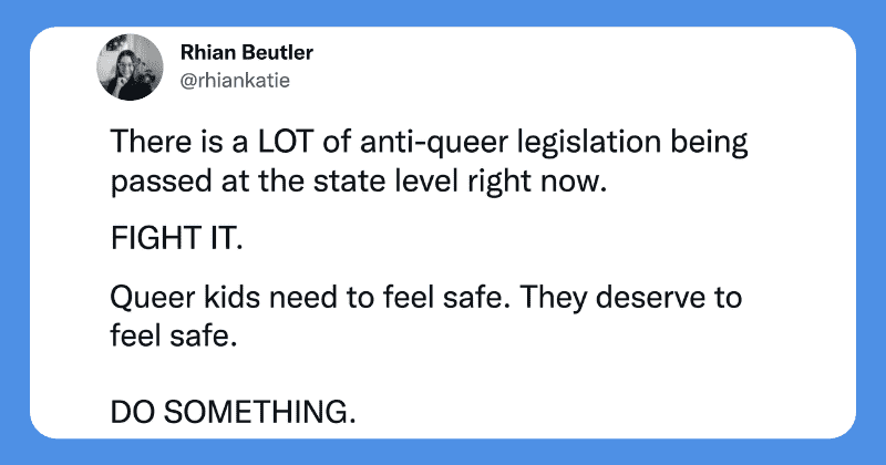 Woman explains 'why we can't stop saying gay' with moving story of how family took in her gay friend