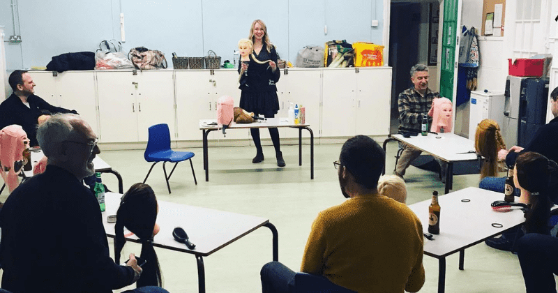 Hair-braiding class specifically for dads is such a hit, it now has a long waiting list