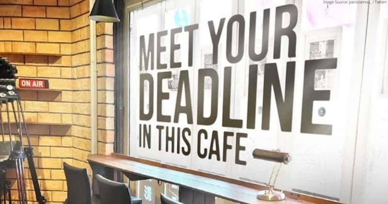 At Japan's anti-procrastination cafe, writers can enjoy tea—and incessant check-ins