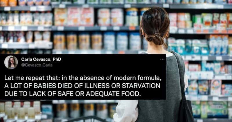 Historian explains why breastfeeding is not the effective alternative to formula many think it is