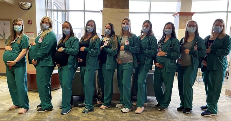 11 staff members at a Missouri hospital are pregnant at the same time