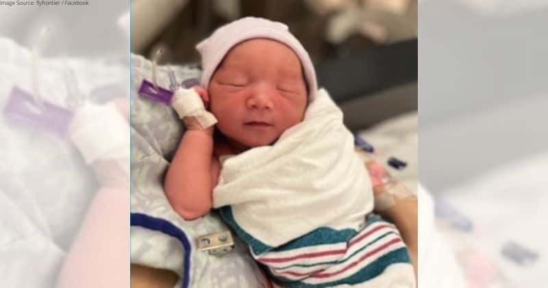 A calm flight attendant helped deliver a baby when the mom went into unexpected labor mid-flight