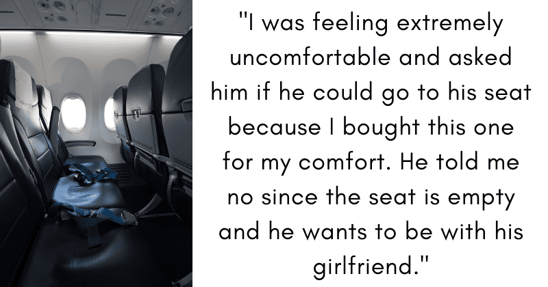 People support woman who was harassed by couple for not giving up the extra seat she purchased