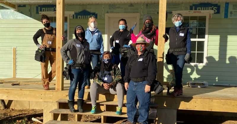 Meet Nora El-Khouri Spencer, she trains women in construction to help them build new lives