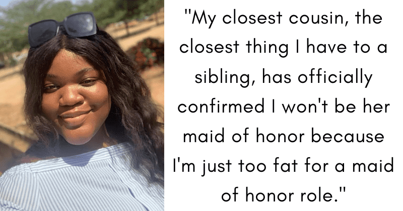 People cheer woman who decided to skip cousin's wedding as maid of honor after weight loss ultimatum