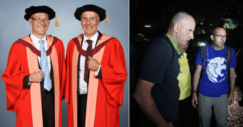 Divers who rescued 12 boys and football coach from flooded Thai cave receive honorary degrees