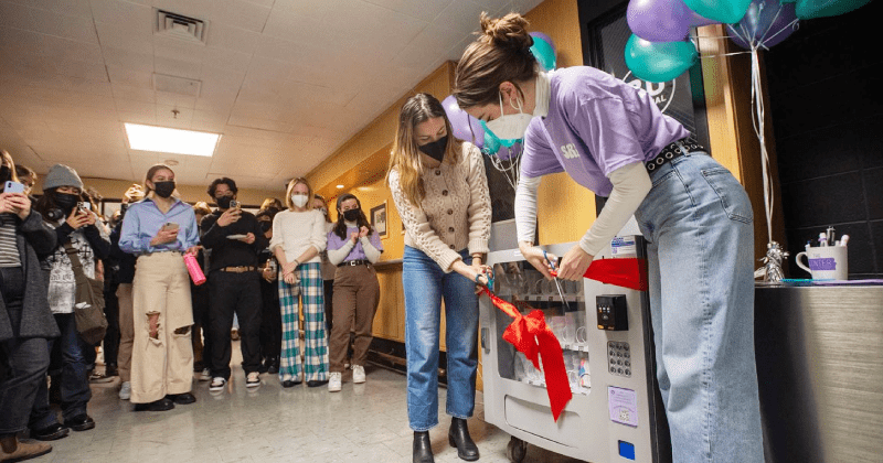 Boston University has a Plan B vending machine dispensing low-cost emergency contraceptives 