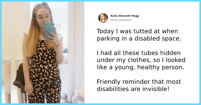 Woman with disability calls out people judging her use of disabled parking while looking 'healthy'