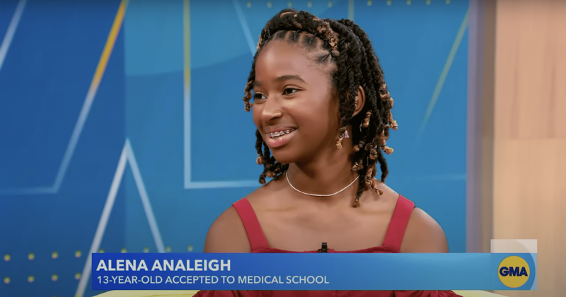 Teen accepted to medical school at just 13 years of age shares advice for other kids