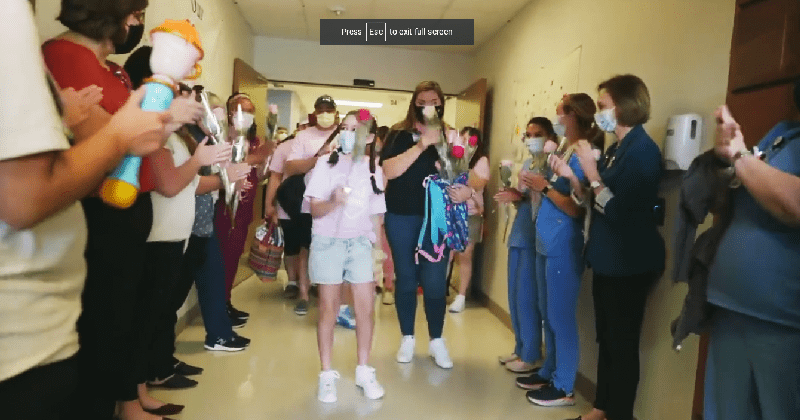 Survivor of Uvalde school shooting finally leaves a San Antonio hospital to applause and cheers