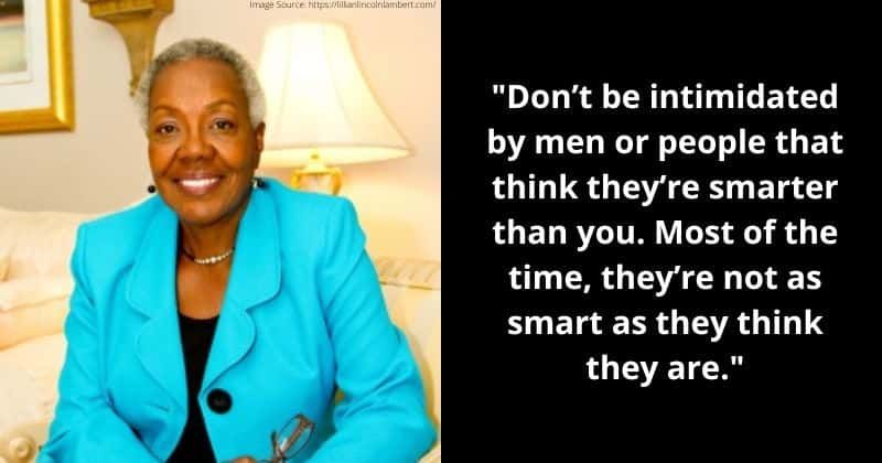 This is Lillian Lambert. She is the first Black woman to earn an MBA at Harvard.