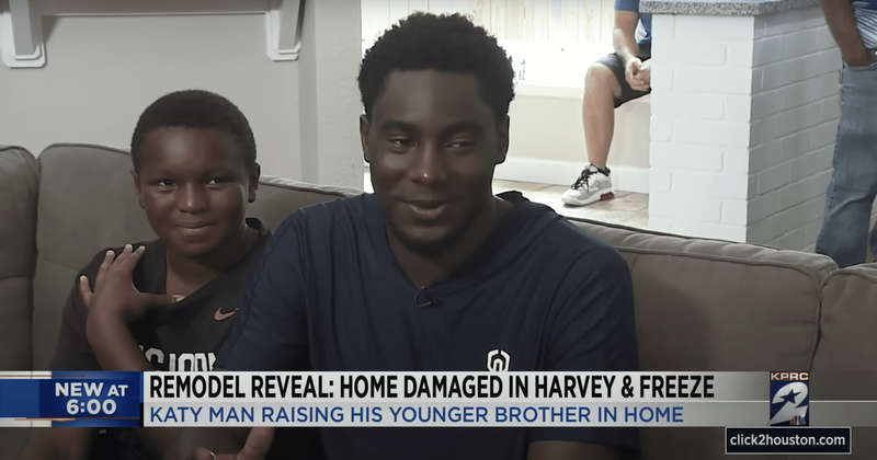 Community comes together to fix flooded home of brothers who lost both their parents