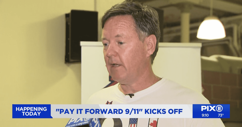 Inspired by the kindness strangers showed him on 9/11, man launches initiative to pay it forward