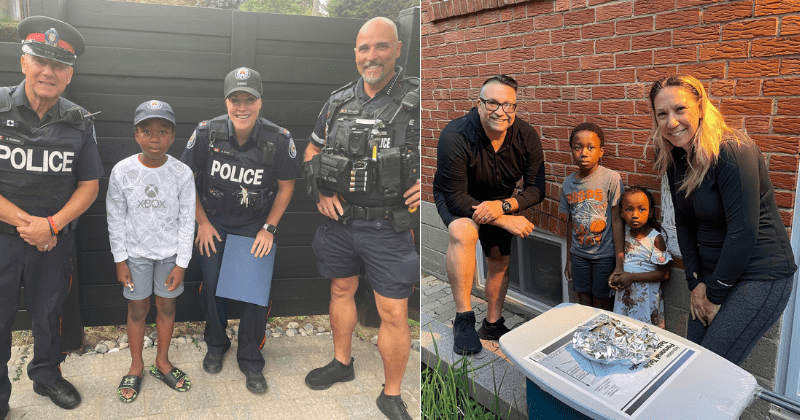 Neighborhood puts 10-year-old baker back in business after his curbside bake stand gets stolen