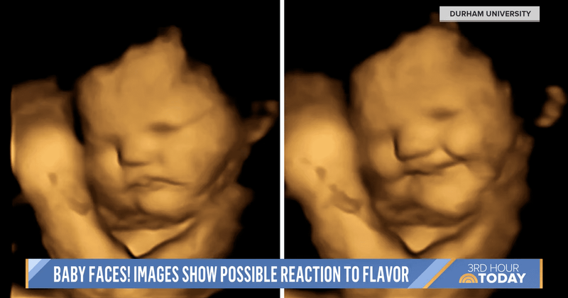Fetuses in womb smiled after moms ate carrots, but frowned when given kale, study suggests