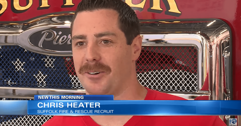 Man to become first amputee firefighter in Virginia: 'I didn’t want to be treated different'