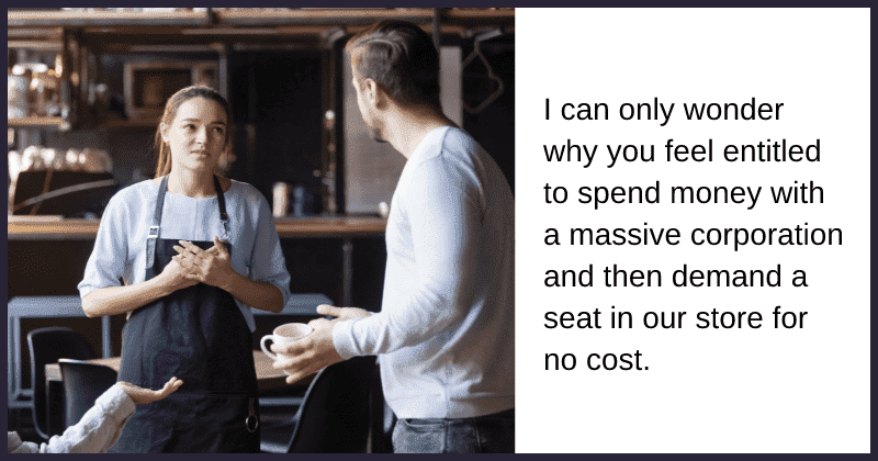 Cafe owner praised for evicting customer who bought Starbucks coffee but wanted to drink it in their cafe