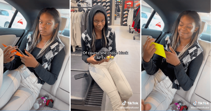 Loving brother slowly gets sister to crack a smile over a whole day by making her wishes come true