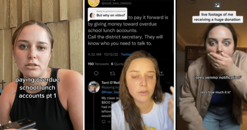 Amazing woman is calling up schools in her area and paying off their school lunch debts