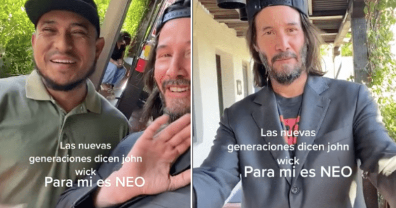 Keanu Reeves proves he's the sweetest by filming adorable video message for fan's daughter