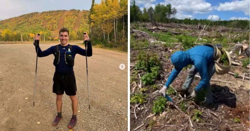 Marathoner sets world record by planting more than 23,000 saplings in 24 hours