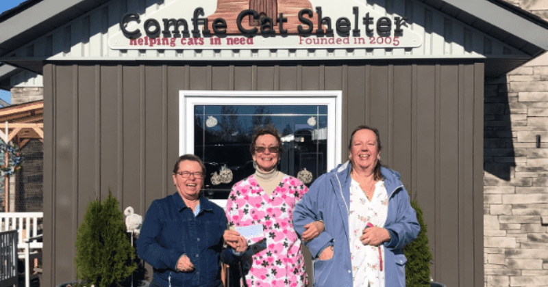 Best friends who won a million dollar lottery explain why they are giving it all away to charity