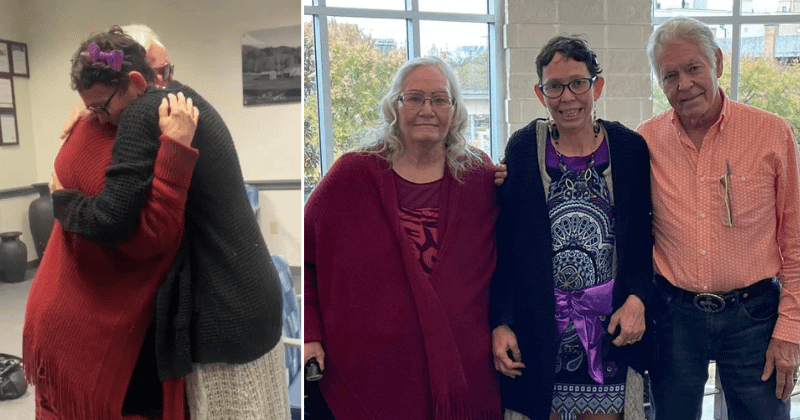 Family reunites with daughter 51 years after she was abducted by the babysitter