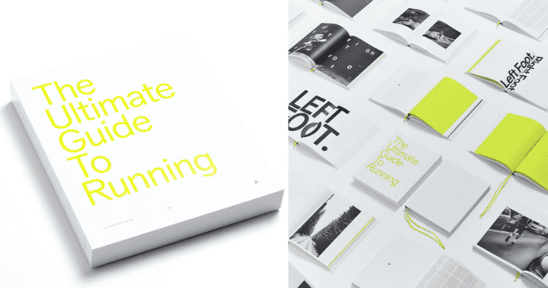 This 240-page long 'Ultimate Guide to Running' contains just 4 words and it's spot on