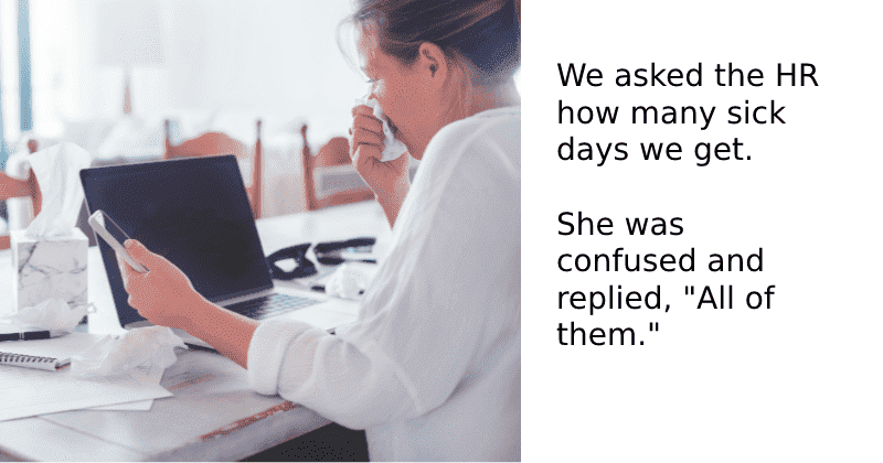 Dutch people have no concept of 'sick days' and it is completely blowing everyone's minds