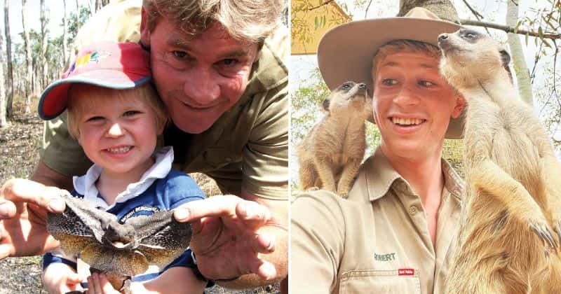 Robert Irwin gets emotional after receiving 19th birthday message from late dad Steve