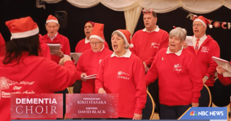 These elderly women with dementia are reinventing themselves to enjoy Christmas with their loved ones