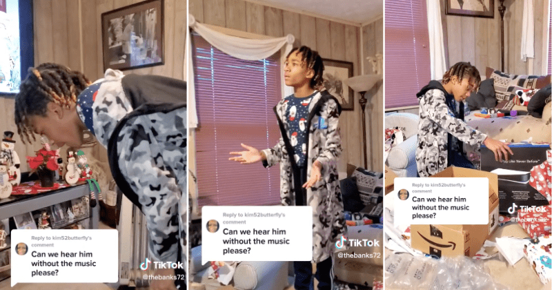 Kid overcome with gratitude after grandma gets him a playstation for Christmas: 'You're the best'