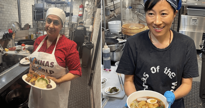 New York restaurant run by grandmothers from around the world is a hit with customers  