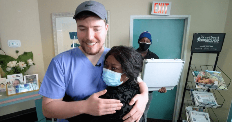YouTube star MrBeast gives the gift of sight to 1000 people by sponsoring their surgeries 