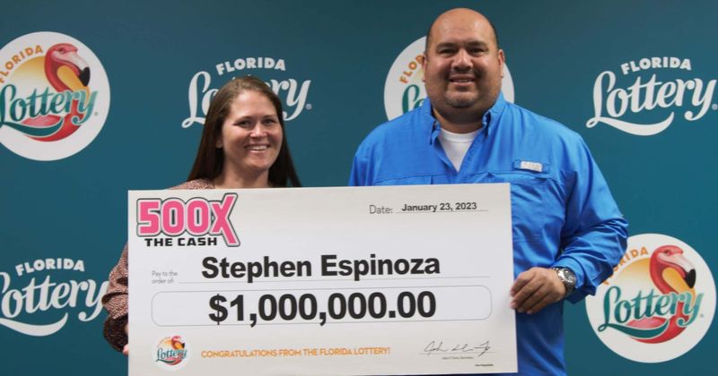 Man wins $1 million lottery jackpot after stranger cut in front of him at the ticket machine line