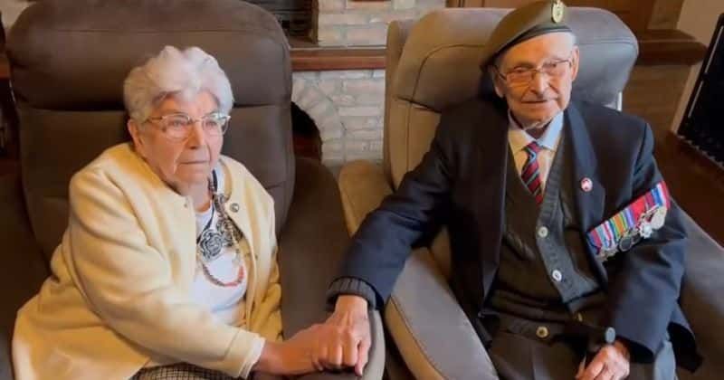 Veteran reunites with French woman he met during WW-II: 'I carried her photo in my wallet for 78 years'
