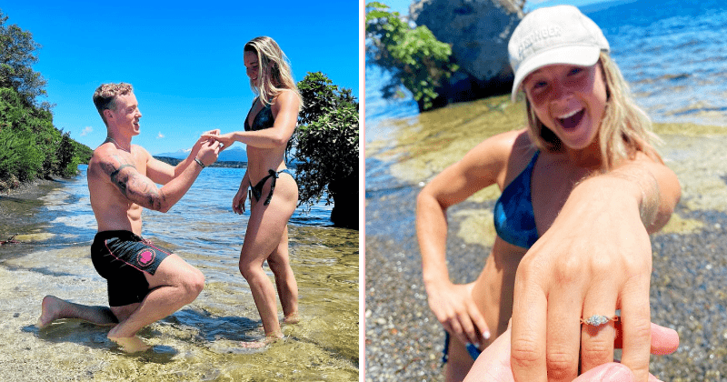 Couple living 9,000 miles apart get engaged after meeting twice and is embracing long-distance marriage