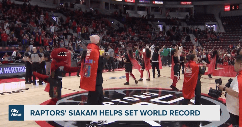 Basketball fans break Guinness World Record for most capes at a gathering for a good cause