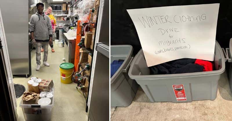 Famous Chicago hot dog stand brings together local restaurants to help feed migrants