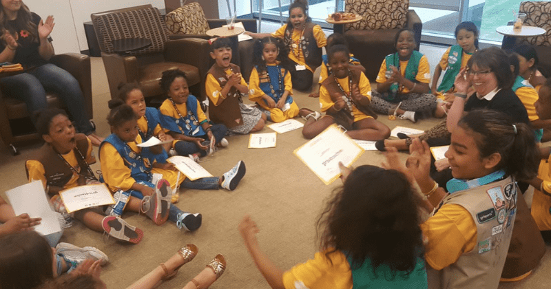 Buying cookies from this Girl Scout Troop will directly help homeless girls