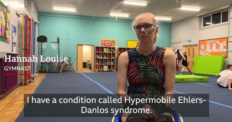 Gymnast in a wheelchair with Ehlers-Danlos syndrome is shattering glass ceilings every day