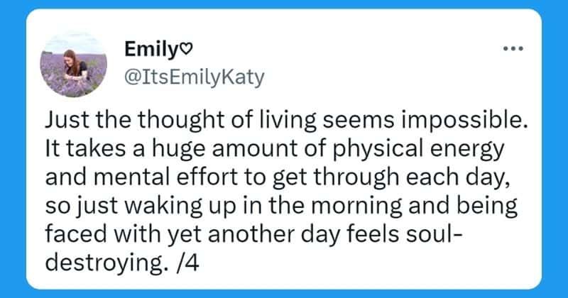 Thread on the symptoms of depression 'that no one talks about' is resonating with thousands