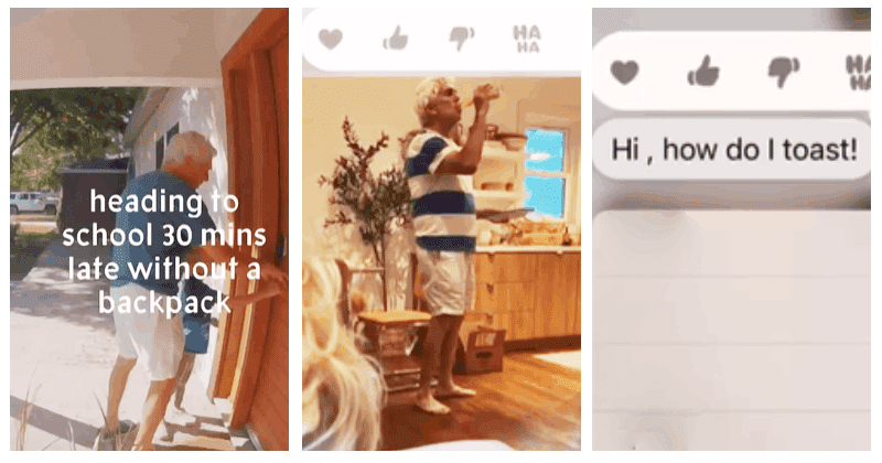 Dad sends hilarious texts capturing the chaos while babysitting his daughter's son