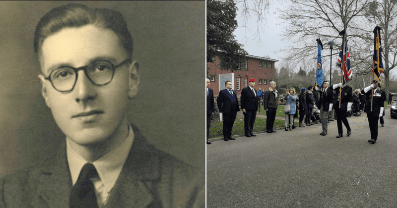 RAF veteran's funeral attended by over 100 strangers after social media appeal: 'Least we can do'