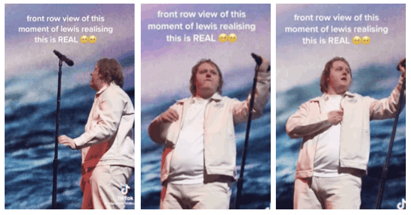 Powerful moment fans helped Lewis Capaldi finish song after he experienced Tourette’s tics mid-concert