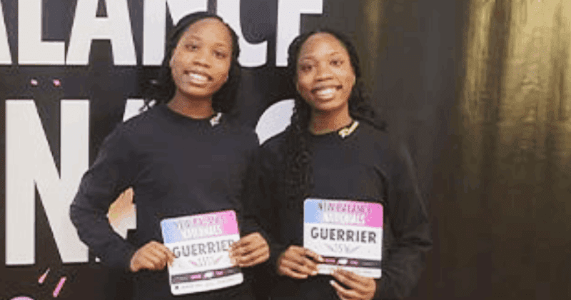 Twin sisters celebrate academic excellence as valedictorian and salutatorian at high school